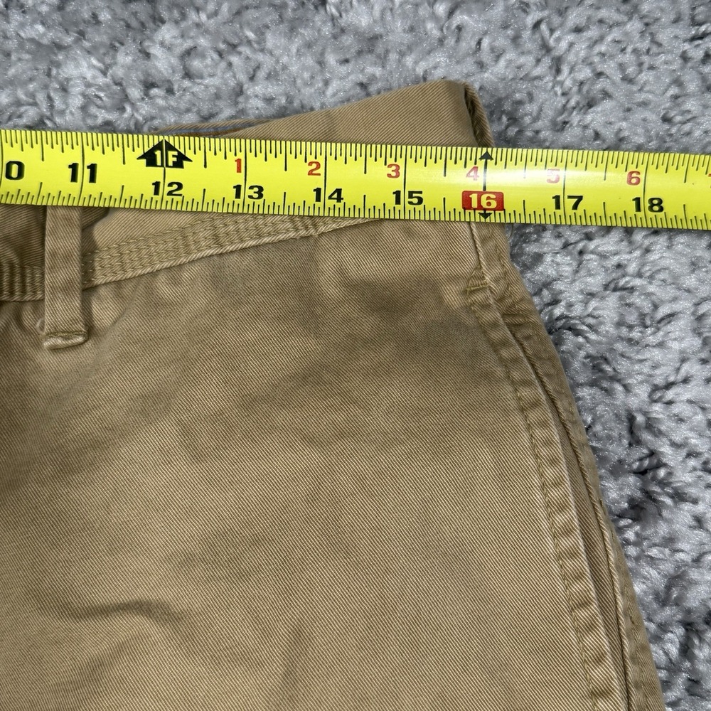 Timberland Pants Men's 32x30 Khaki Chino Flat Front Straight Fit Organic Cotton - Picture 4 of 14